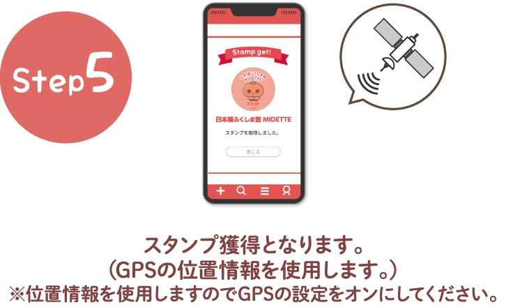 スタンプラリー参加方法